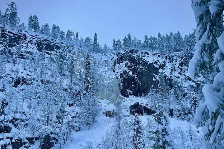 Korouoma Frozen Waterfalls Hiking Tour — Ice-Wall Hike Near Rovaniemi photo 2