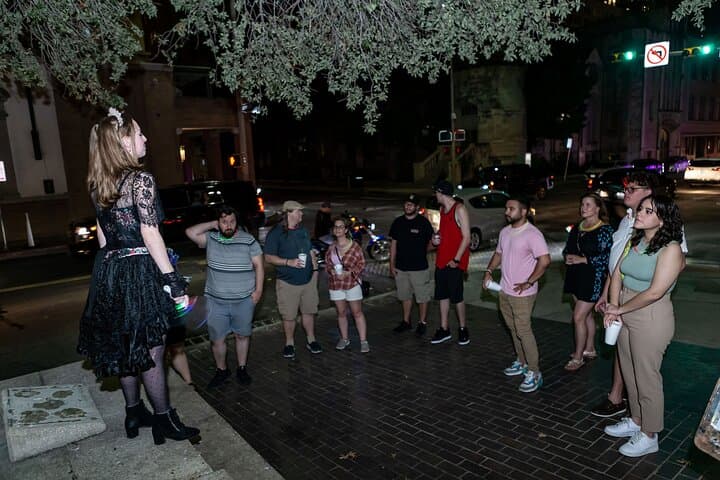 Haunted San Antonio Booze and Boos Ghost Walking Tour — Nighttime Bar Crawl & Ghost Stories photo 5