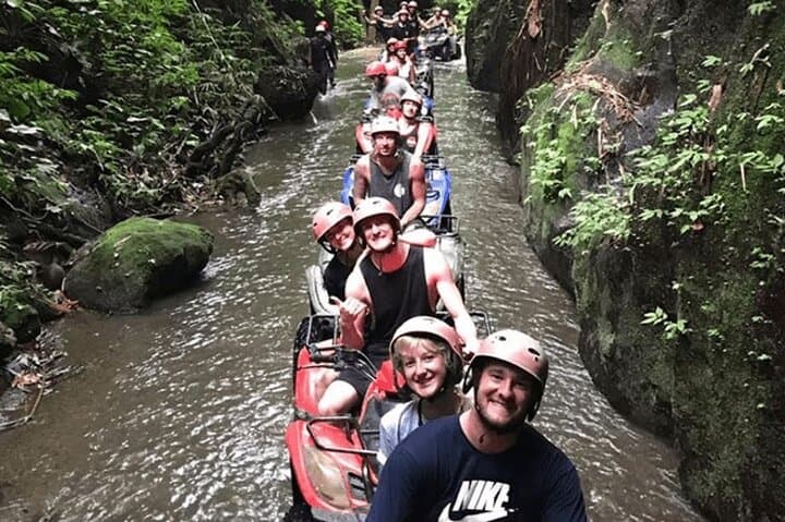 ATV Ubud Tunnel & Waterfall Track — Single ATV Adventure (1.5 hr Trail) photo 3