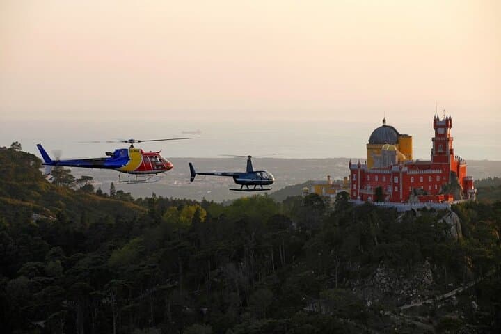 Lisbon Helicopter Tour Over Sintra — 30-Min Scenic Flight to Pena Palace