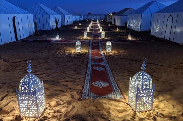 Marrakech to Merzouga: 4-Day Luxury Desert Camp & Camel Safari