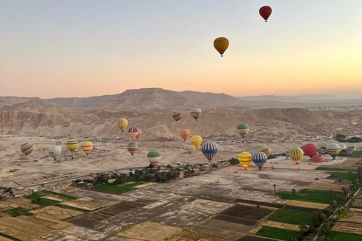 Sunrise Hot Air Balloon Over Luxor: VIP Flight Above Ancient Thebes photo 2