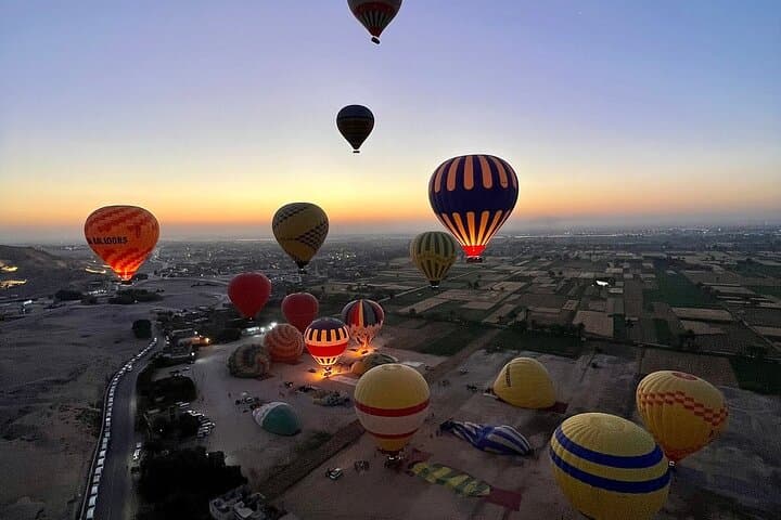 Sunrise Hot Air Balloon Over Luxor: VIP Flight Above Ancient Thebes photo 5