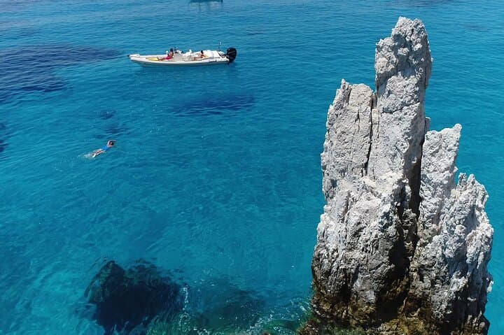 Private 4-Hour Boat Tour to Poliegos Island: Caves, Lighthouse & Snorkeling photo 5