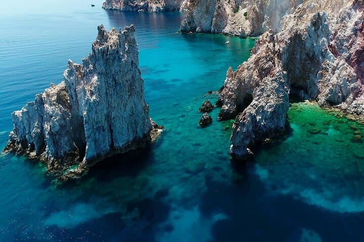 Private 4-Hour Boat Tour to Poliegos Island: Caves, Lighthouse & Snorkeling photo 6