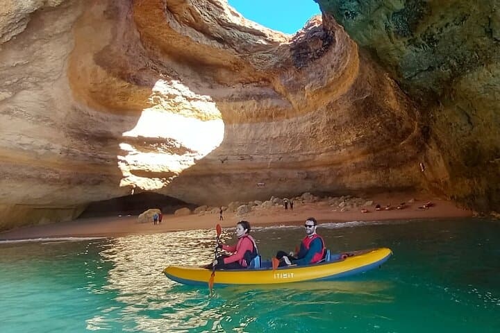 Kayak the Benagil Sea Caves: 2‑Hour Guided Paddle from Benagil Beach photo 3
