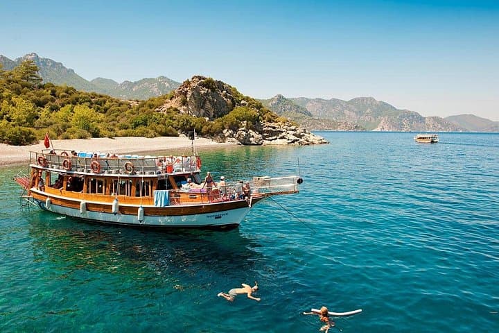 Aegean Day Sail from Marmaris: Orhaniye, Kiz Kumu & Selimiye Bay Boat Trip