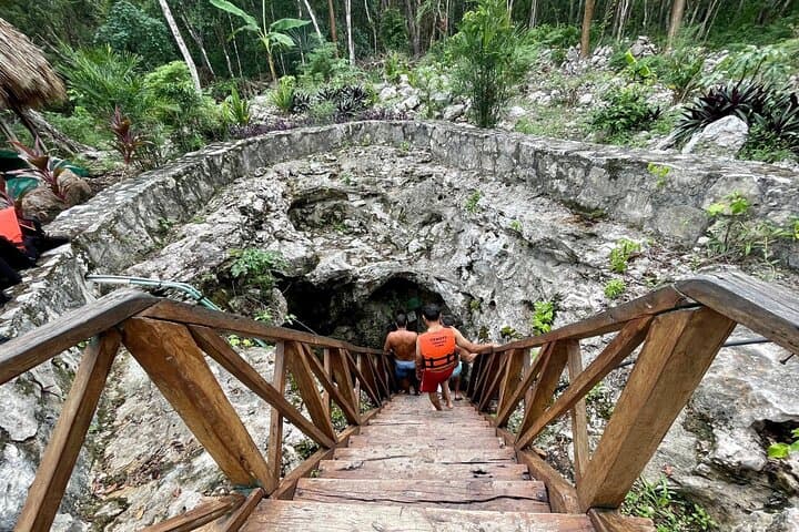 Magical Tulum Expedition: Swim 3 Cenotes & Kaan Lu'um Lagoon from Cancun photo 4