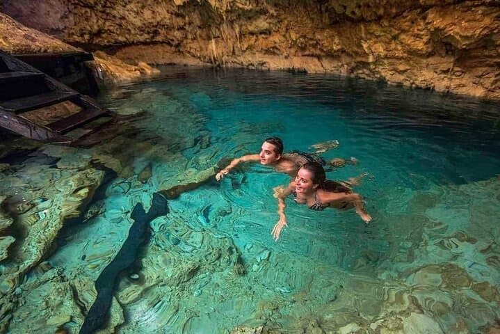 Magical Tulum Expedition: Swim 3 Cenotes & Kaan Lu'um Lagoon from Cancun photo 3