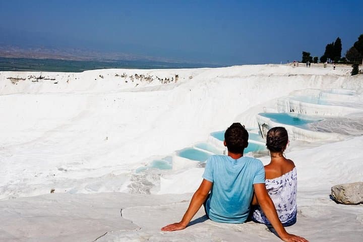 Pamukkale and Hierapolis Day Trip from Side: Cotton Castle, Thermal Pools & Ancient Ruins photo 6