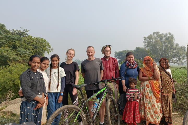 Delhi-to-Agra Cycling: Villages, Vrindavan & the Taj on Two Wheels photo 5