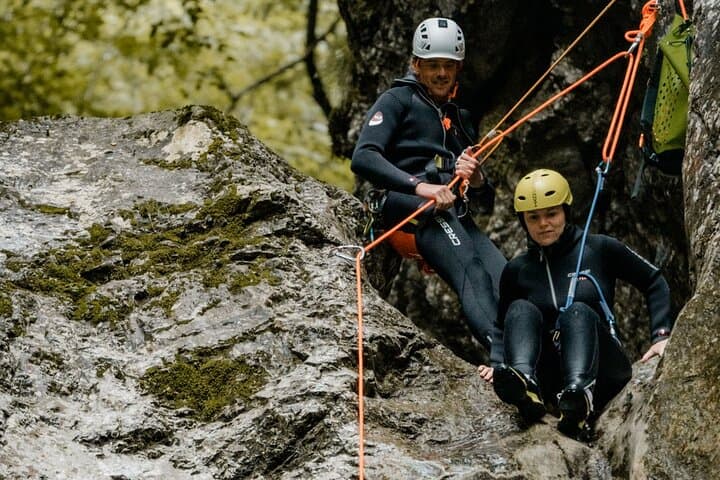 Family Beginner Canyoning in Sušec, Bovec — Half-Day Guided Canyoning Adventure