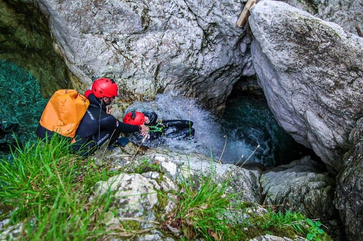 Family Beginner Canyoning in Sušec, Bovec — Half-Day Guided Canyoning Adventure photo 5