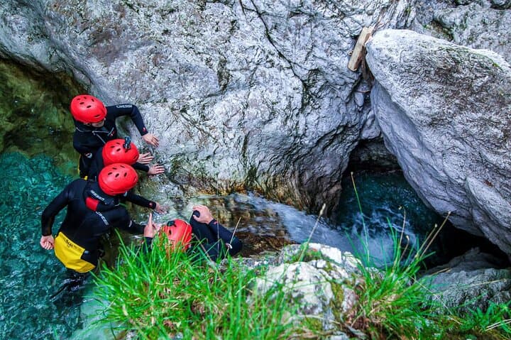 Family Beginner Canyoning in Sušec, Bovec — Half-Day Guided Canyoning Adventure photo 6