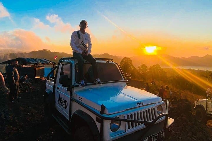 Mount Batur Sunrise Jeep Tour — Private Sunrise, Summit Breakfast & Lava Track photo 3