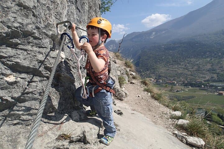 Family-Friendly Via Ferrata Colodri: Easy 3-Hour Iron Path Above Arco photo 4