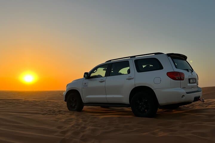 Abu Dhabi Evening Desert Safari: Dune Bashing, Camel Ride & BBQ Dinner photo 3