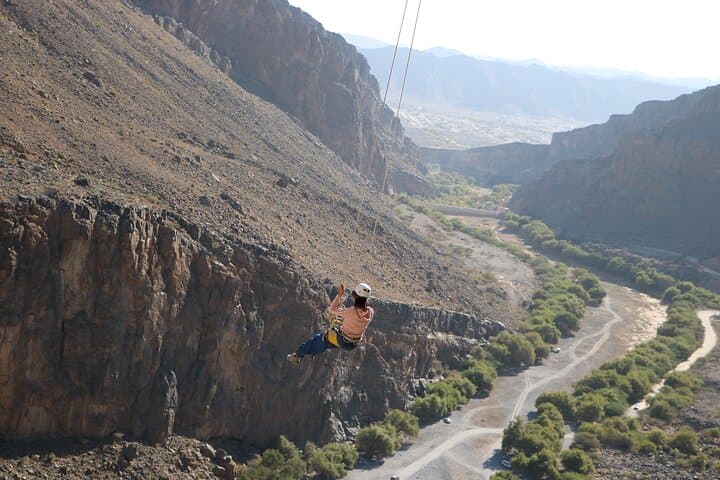 Tanuf Arch Half-Day: 33m Swing & Abseil Near Nizwa photo 6