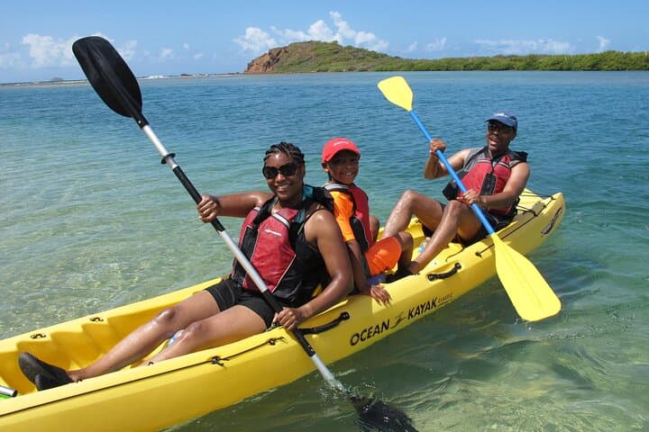 Cas Cay Kayak, Hike & Snorkel – Mangrove Lagoon Adventure from St. Thomas photo 2