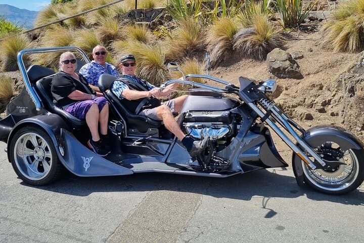 Exploring Christchurch on a V8 Chevrolet Trike Tour photo 3