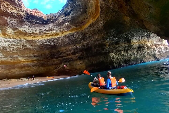 Kayak the Benagil Sea Caves: 2‑Hour Guided Paddle from Benagil Beach