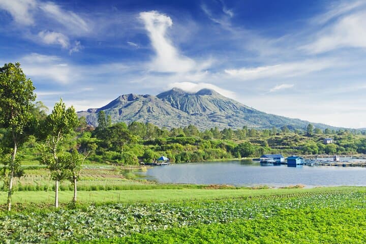Private Bali Volcano and Jungle Swing Day Tour from Ubud