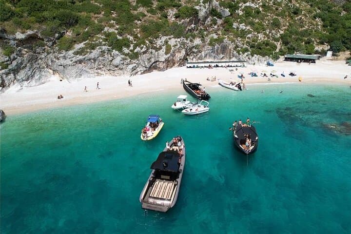 Grama Bay Speedboat Tour: Karaburun Caves, Blue Waters and Snorkeling photo 3