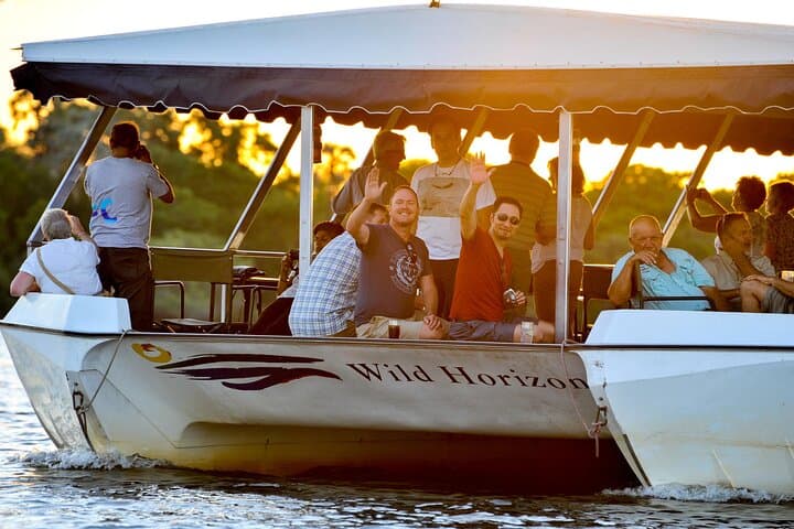 Zambezi River Sunset Cruise at Victoria Falls: Sundowner Boat Tour on the Zambezi photo 5