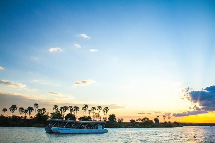 Zambezi River Sunset Cruise at Victoria Falls: Sundowner Boat Tour on the Zambezi photo 3