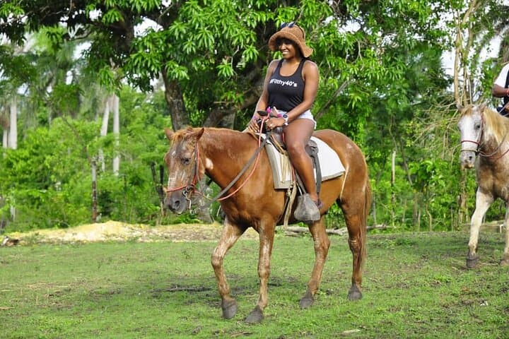 Horseback Riding on Uvero Alto Beach — Punta Cana Jungle-to-Shore Ride photo 3
