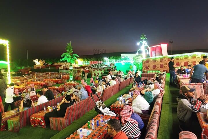 Evening Dubai Desert Safari: 4x4 Dune Bashing, Camel Ride & BBQ Under the Stars photo 3