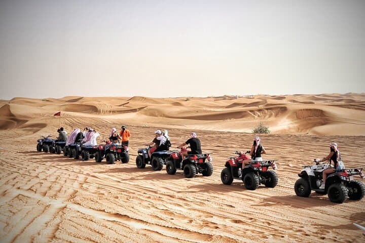 Evening Dubai Desert Safari: 4x4 Dune Bashing, Camel Ride & BBQ Under the Stars photo 5