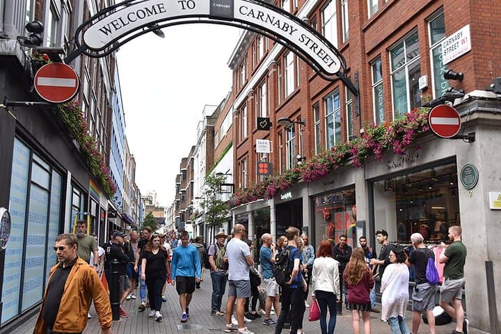 London Rock and Roll Walking Tour: Carnaby, Soho & Iconic Sites
