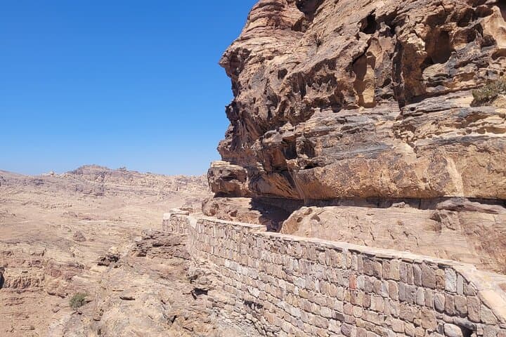 Explore Petra’s Back Entrance: Private Guided Tour to the Monastery & Treasury photo 3