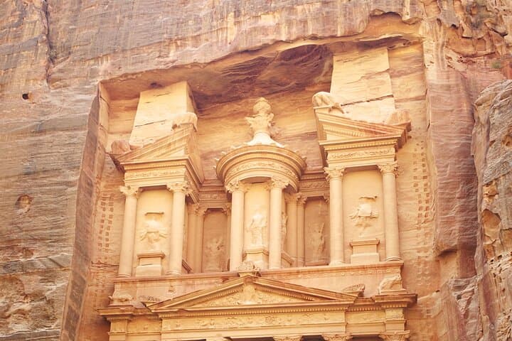 Explore Petra’s Back Entrance: Private Guided Tour to the Monastery & Treasury photo 4