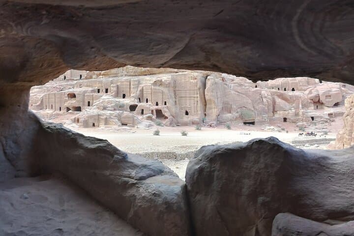 Explore Petra’s Back Entrance: Private Guided Tour to the Monastery & Treasury photo 6