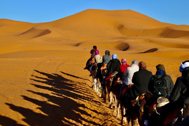 Overnight Camel Ride & Luxury Desert Camp in Merzouga (Erg Chebbi)