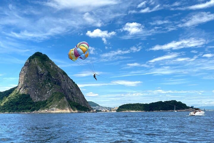 Parasailing Over Rio: Speedboat Tour & 197-ft Aerial Views of Sugarloaf, Copacabana & Ipanema photo 2