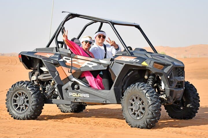 Dubai Luxury Desert Safari: Dune Buggies, Camel Rides & Sunset BBQ