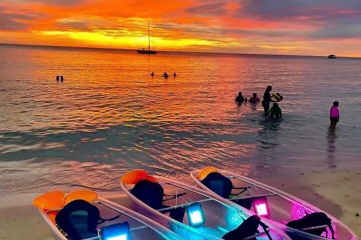 Clear Kayaking in Tobago: Glass-Deck Kayak Tours from Swallows Beach photo 4