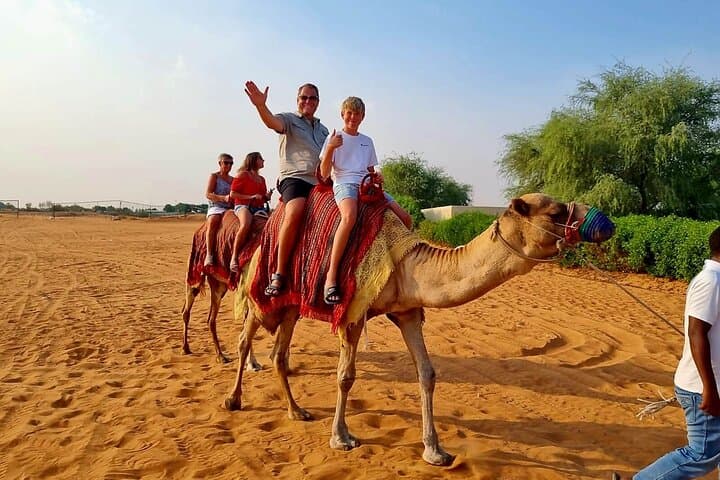 Camel Ride Safari in Dubai Red Dunes — 4-Hour Al Madam Desert Experience