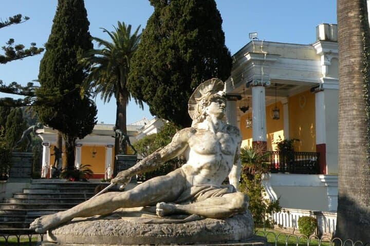 Achillion to Paleokastritsa: Corfu Half-Day Private Tour of Palaces, Monastery & Sea Views photo 4
