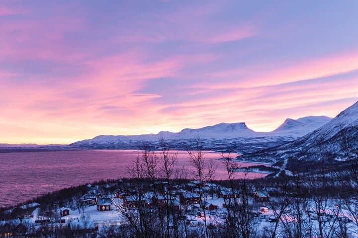 Day Trip from Kiruna: Abisko Canyon, Lake Torneträsk & Silver Waterfall Hike