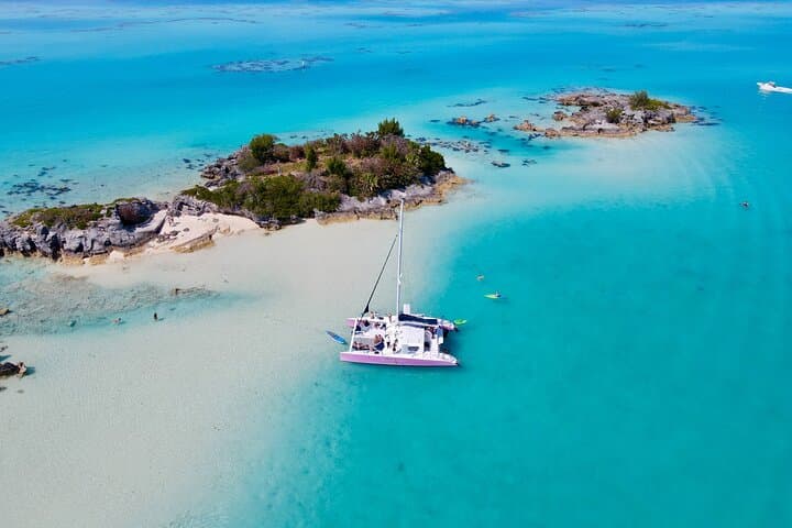 Pink Catamaran Sail and Snorkel in Bermuda: Royal Naval Dockyard to a Private Cove photo 2