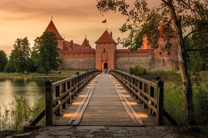 Klaipėda to Vilnius via Trakai Castle: Private Transfer with Trakai Stopover photo 3