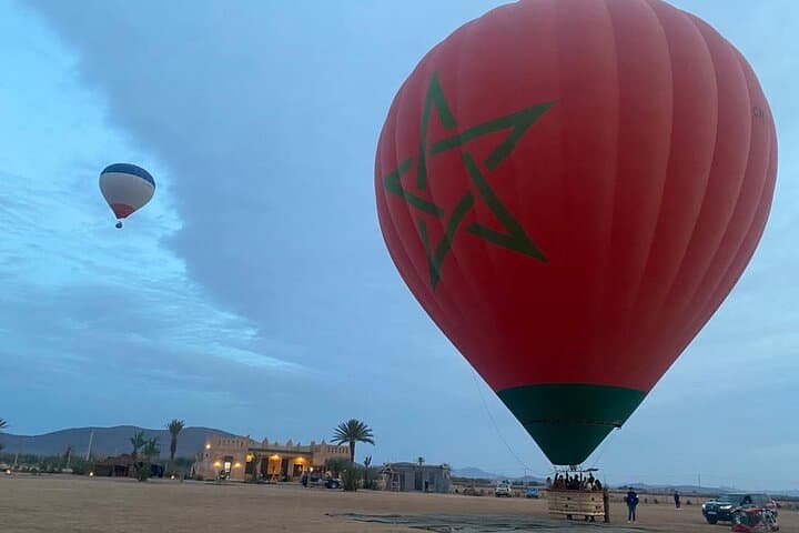 Hot Air Balloon Over Marrakech Desert and Atlas Views — Sunrise Flight with Berber Breakfast photo 2