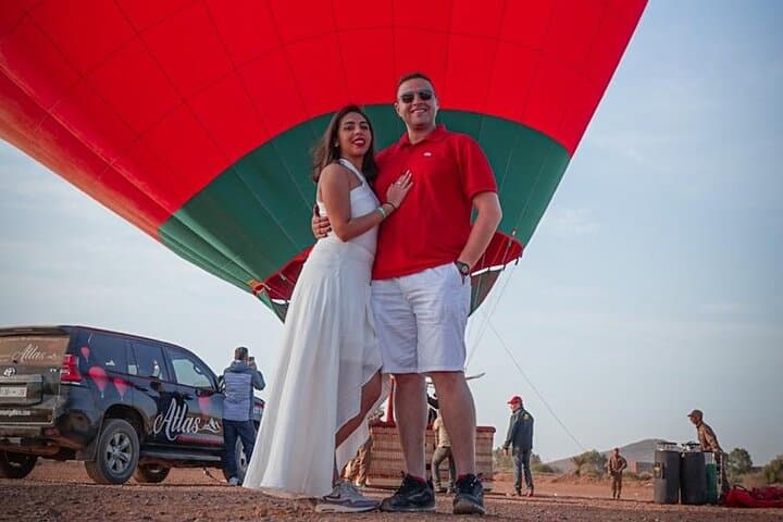 Hot Air Balloon Over Marrakech Desert and Atlas Views — Sunrise Flight with Berber Breakfast photo 3