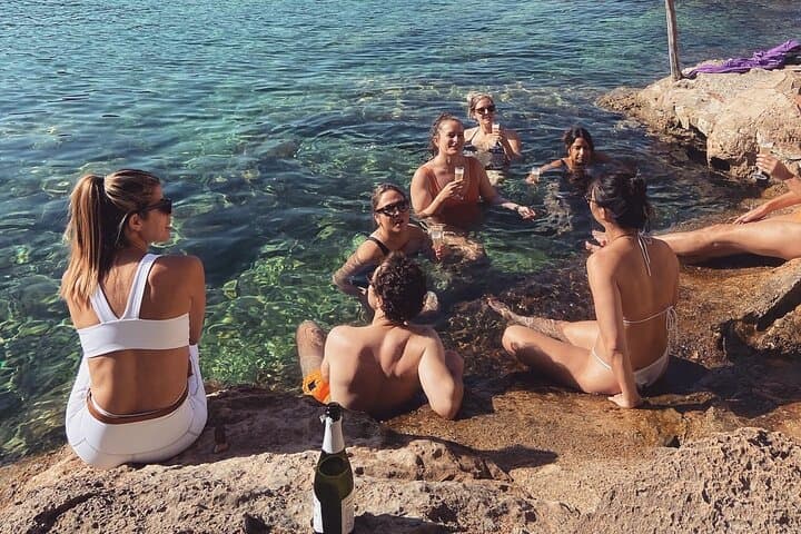 Cliffside Yoga & Secret Cove Swim near Es Vedrà, Ibiza photo 6