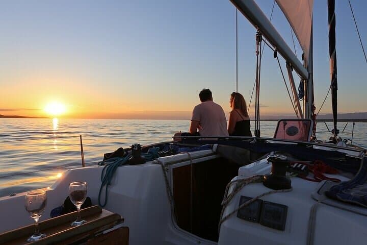 Sunset Sailing in Zadar: 36ft Yacht Romantic Evening Cruise