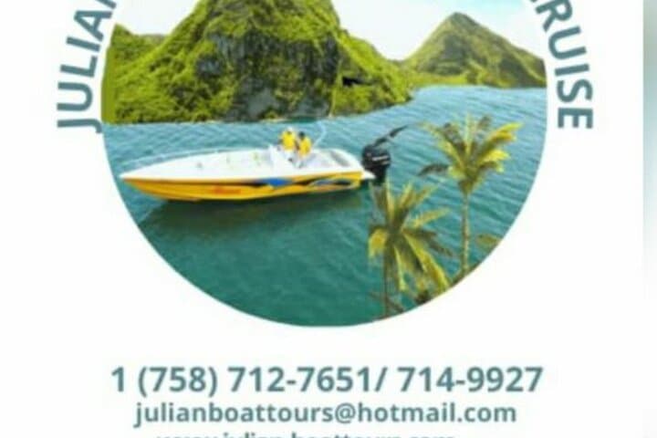 St. Lucia Land and Sea Excursion: Pitons, Sulphur Springs & Sugar Beach